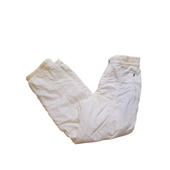 Vintage Bogner Ski Snowboard White  Women’s Pants 28x28 Stained Read Description - Picture 1 of 9